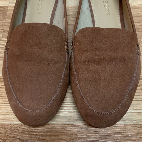 Talbots Brown Suede Ryan Loafers - Picture 2 of 9